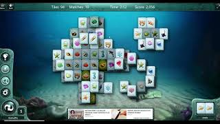 Ray Layout- Mahjong Expert Level-Underwater-Microsoft Mahjong screenshot 1