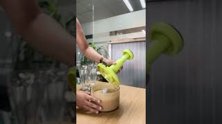 Iced Coffee Slushee with Twista Press Chopper