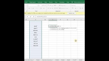 Excel formula to find the last value in  column#shorts#excel