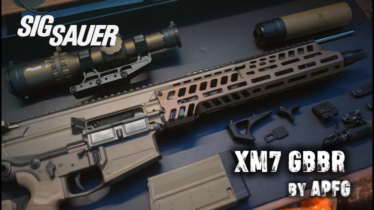 APFG XM7 GBBR. First Look, Setup, Rail Mod & Gas vs HPA Test