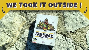 A Walk, A View & Faraway... Our First Outdoor Game Day!