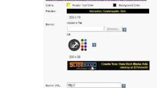 SlideBand Widget Tutorial