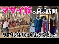 サファリの中にあるマサイ族の村やホテルが色々すごかった...