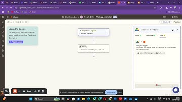 Zapier Automation (Google Drive to Whatsapp)
