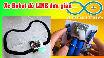 Xe Robot Dò LINE | How To Make A DIY Arduino Line Follower Car At Home