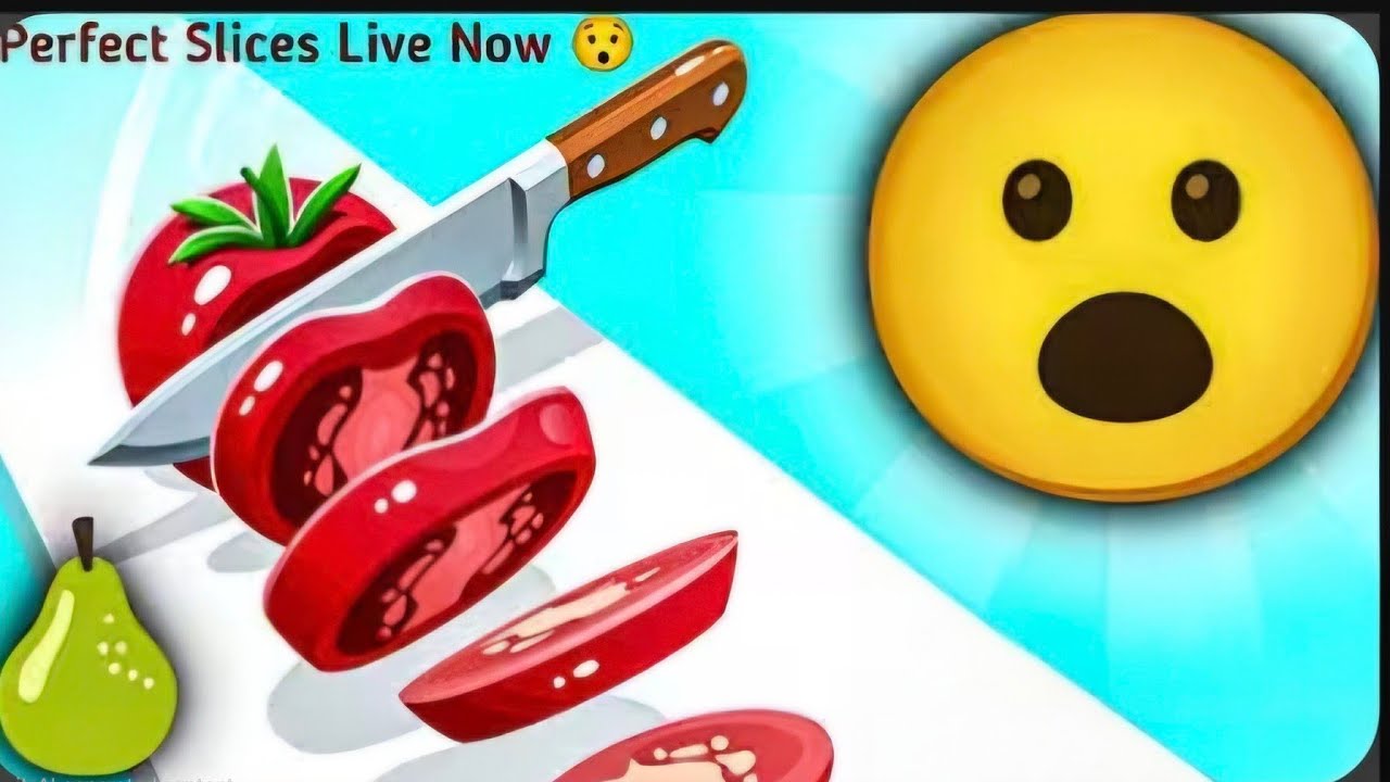 Perfect Slices Game Live - Fruit Cutting Game Live Stream 