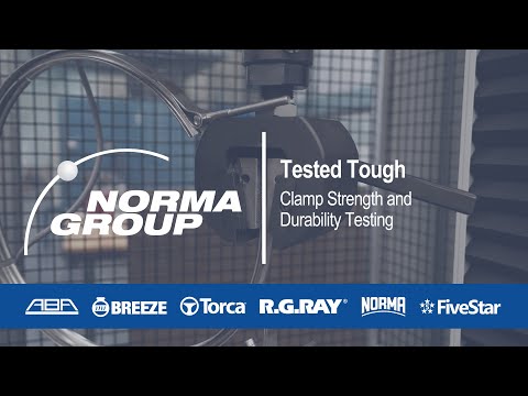 Video 1 of 2: NORMA Clamp Strength and Durability Testing