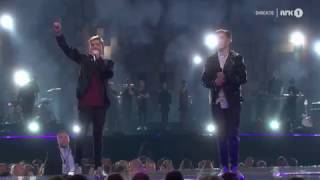 Marcus & martinus performs 'bae' 11th december 2016 - produced by nrk