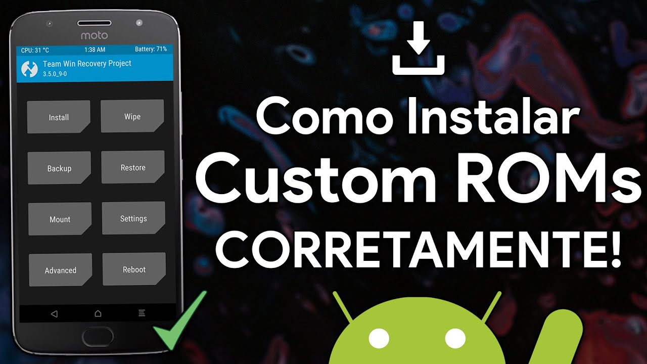 Como Instalar Uma Rom Personalizada?