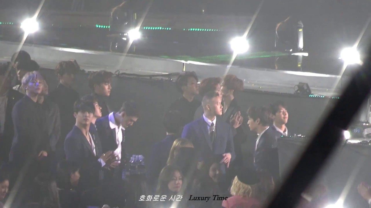 180125 서울가요대상 가수석 세븐틴 