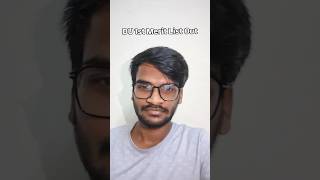DU 1st Merit list out! #DUMeritlist #cuetpg2026 #delhiuniversity