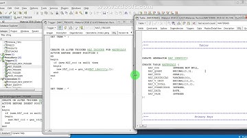 Aula 21 - C#, Firebird e PLSQL para um ERP - PLSQL- Tabelas e seus objetos