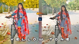 🔥Yellow Tone Effect Lightroom Tutorial  Lightroom Photo Editing  Tutorial  Yellow Tone Photo Editing screenshot 3