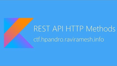 REST API HTTP Methods - hpAndro Vulnerable Application Challenge