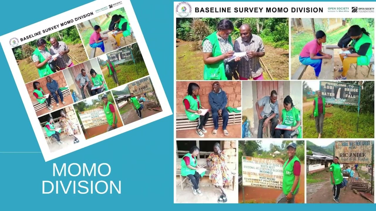 Baseline Survey & Data Collection:"The Women's Mediation Project" in the North West Region,Cameroon.