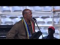 Mzwakhe Mbuli pays a moving tribute to Mama Winnie