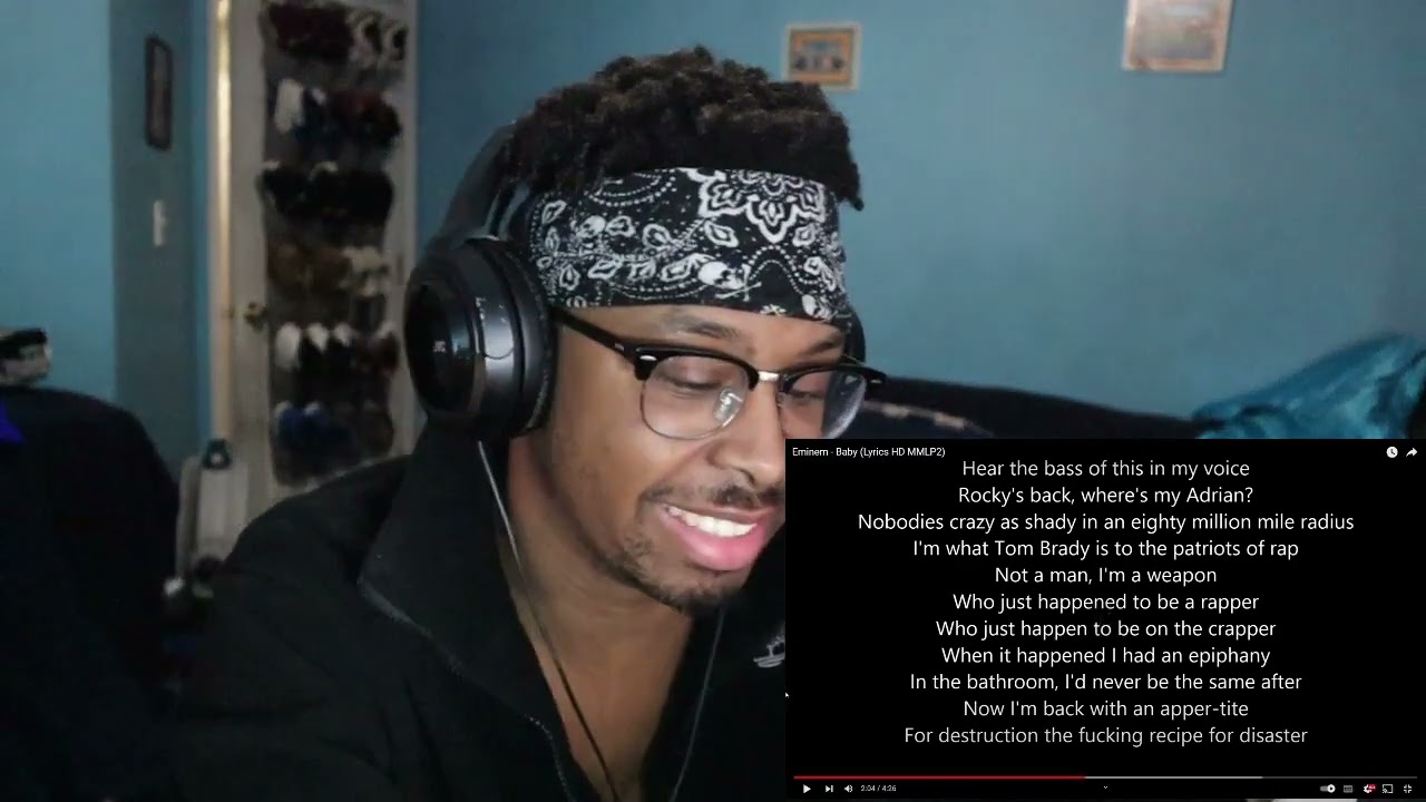 Eminem - Baby (Lyrics) | Reaction