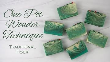 One Pot Wonder Cold Process Soap Making Technique Tutorial