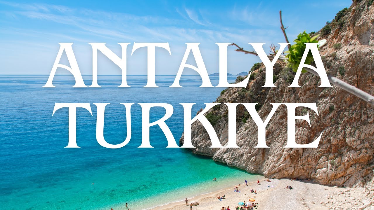 Antalya Turkey in 4K:Antalya Landscapes,Antalya Nature, Flying Over Antalya, Travel Video