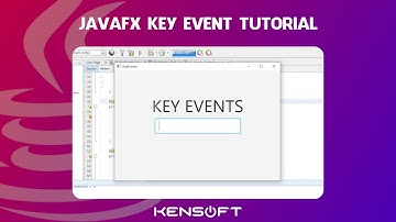 JavaFX KeyEvent Tutorial For Beginners