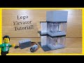 How to Build a Working Lego Glass Elevator with Sliding Doors!