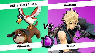 [Lunacity 37] Winners Finals - AES/RCBE | LiFe (Duck Hunt) vs Verbeast (Cloud) - SSBU Reverse Mains