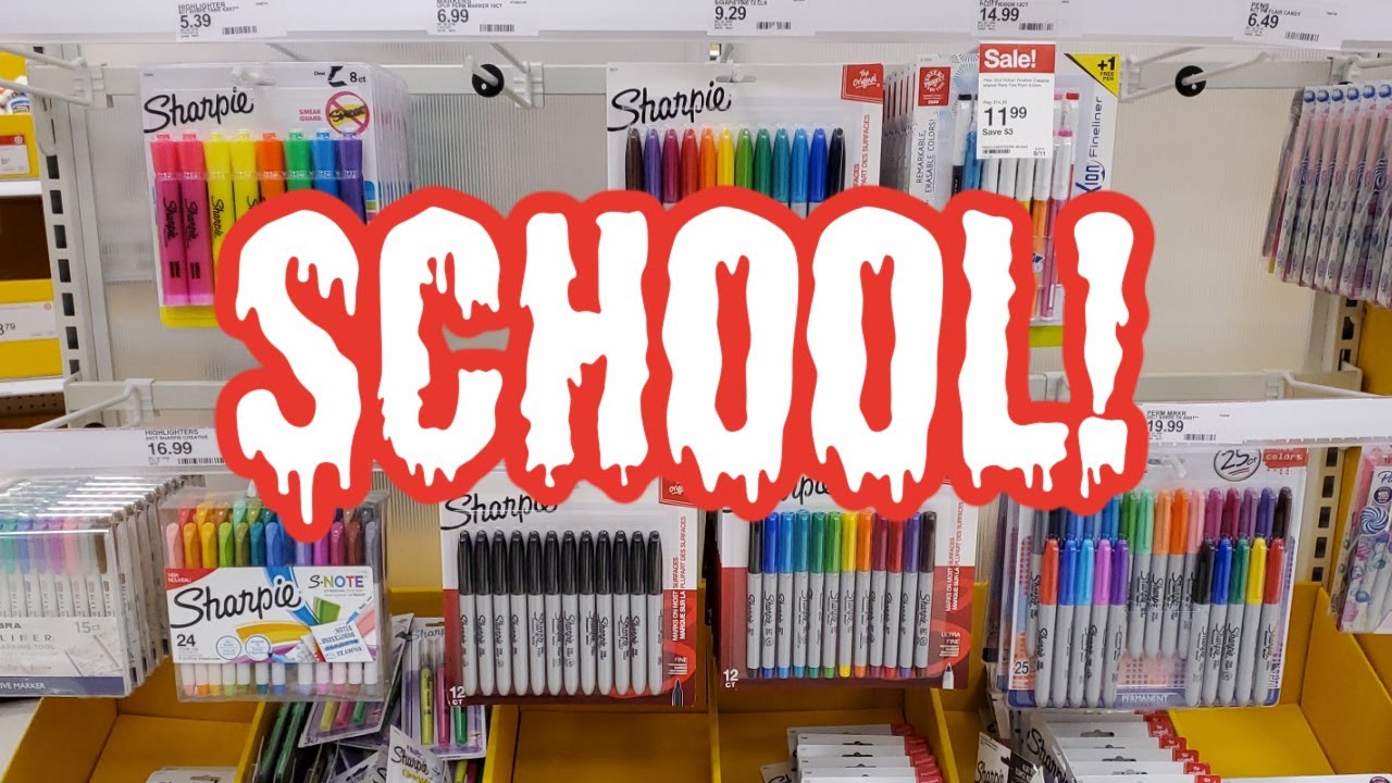 TARGET NEW SCHOOL SUPPLIES PENS AND MARKERS 2021