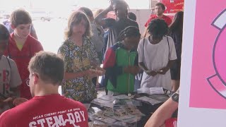 Craven County students participate in first ever STEM day before Cherry Point Air Show by WNCT-TV 9 On Your Side 26 views 1 day ago 36 seconds