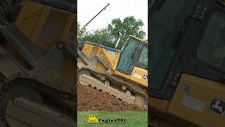 John Deere 700K Bulldozer Tracking in a Hill #johndeere #bulldozer #diesel #dozer #heavyequipment
