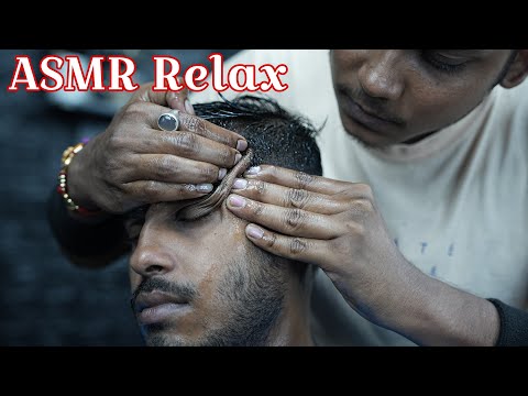 ASMR Heavy Oily Tapping & Scratching Head Massage For Deep Sleep | Neck Cracking Sleepy ASMR Massage