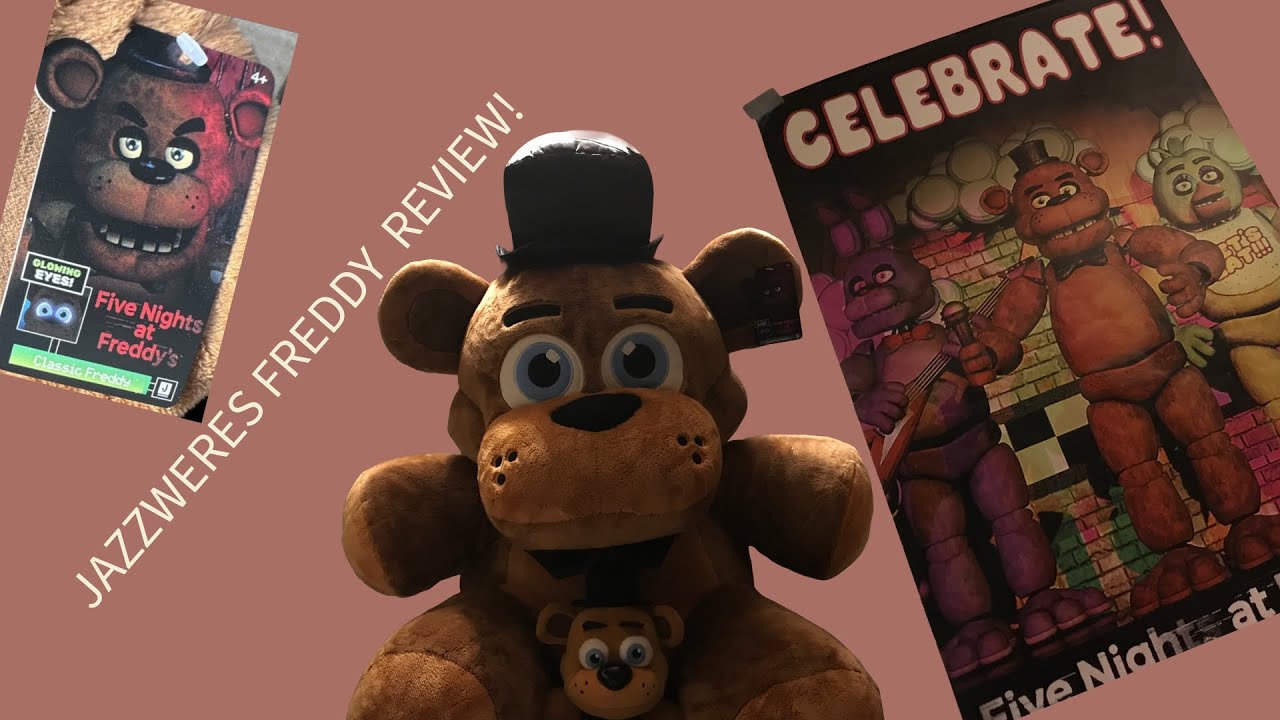 FNAF JUMBO JAZZWERES FREDDY PLUSH REIVEW!