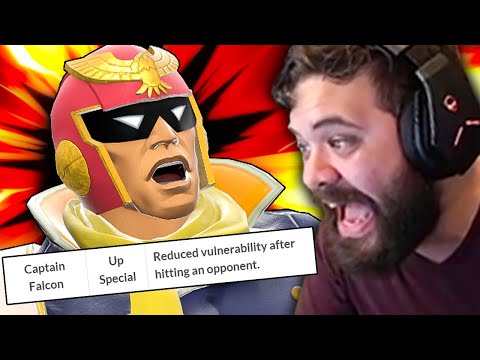 CAPTAIN FALCON IS BUSTED NOW! Smash Ultimate 11.0 Patch Notes Review