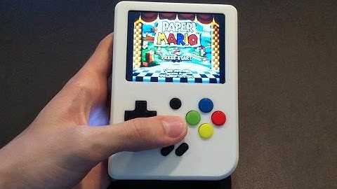 Super Pi Boy - Raspberry Pi 3 Gameboy!