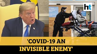 'View Covid-19 as a war; worse than Pearl Harbour \& 9\/11': Donald Trump