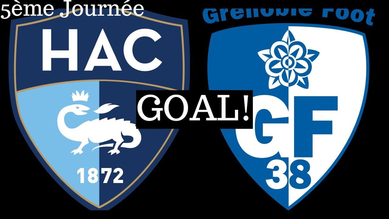 Le Havre - Grenoble [2-1] (Goal 44') by Youssouf M'Changama