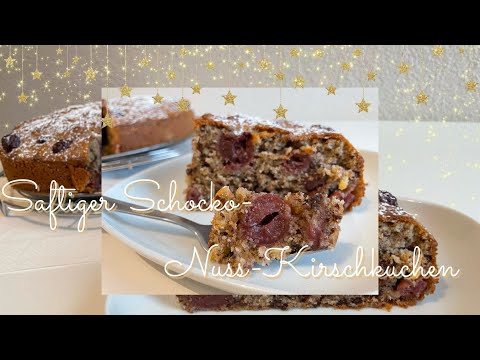 Video: Kuchen Mit Kirschen Und Nüssen