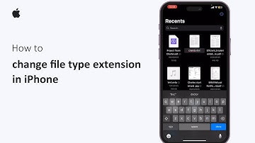 How To Change File Type Extension In iPhone 2025 | Rename File Extension On iOS