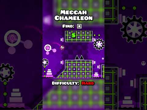 Meccha Chameleon in Geometry Dash Part 4 #geometrydash #mecchachameleon