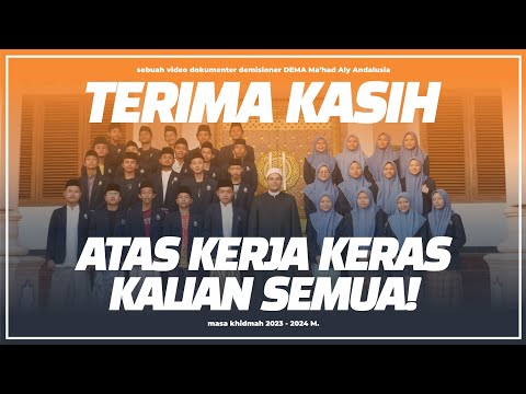 DEMISIONER Dewan Eksekutif Mahasantri Andalusia, Periode 2023/2024 DEMISIONER Dewan Eksekutif Mahasantri Andalusia, Periode 2023/2024