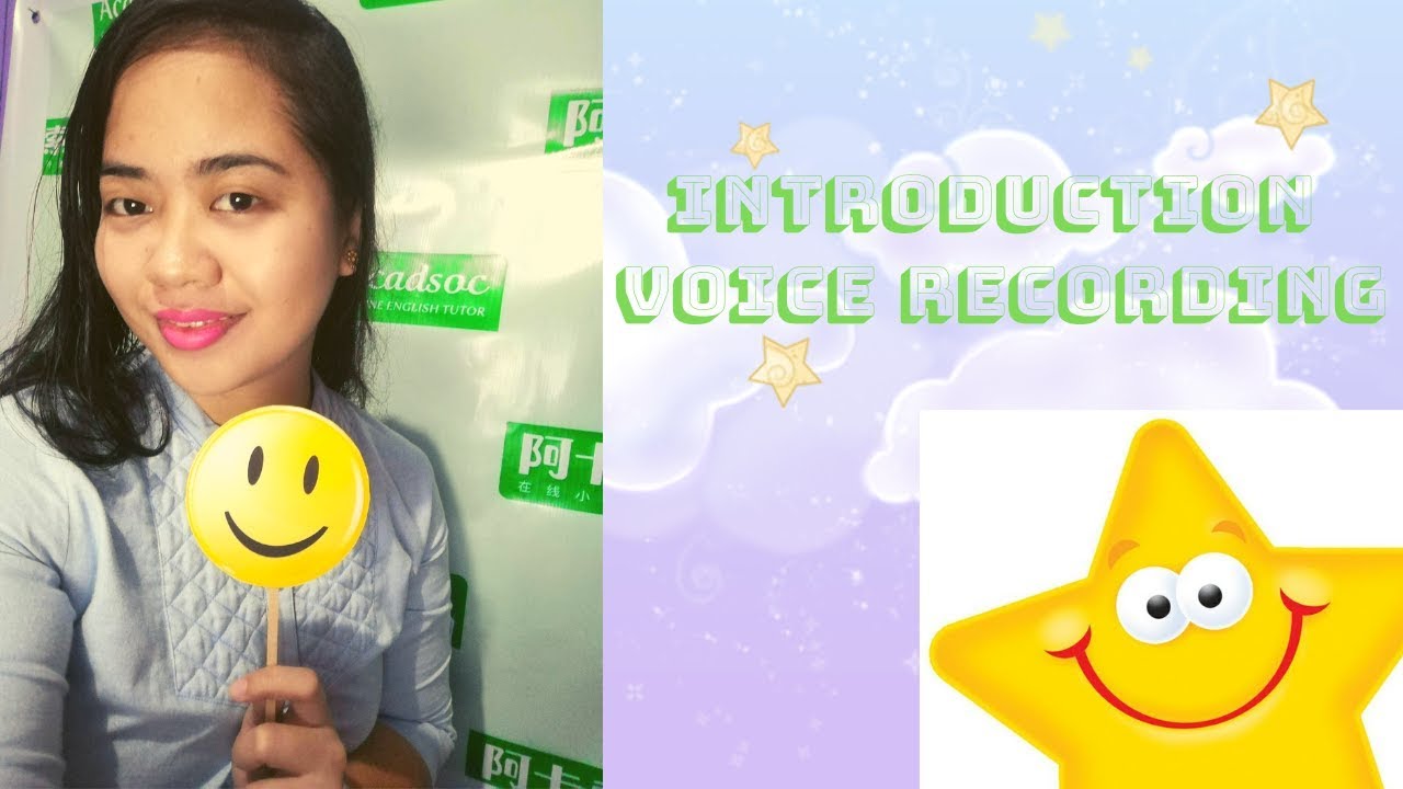 Acadsoc Introduction Voice Sample YouTube