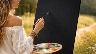 This Boat Reflection Looks Too Real… 😍🌊 Easy Acrylic Painting Tutorial