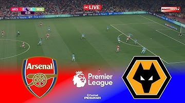 🔴Arsenal vs Wolves - English Premier League 2025/26 | Pes 21 Gameplay
