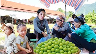 Harvest plums, pick bamboo shoots and catch giant fish to cook porridge for the children to eat