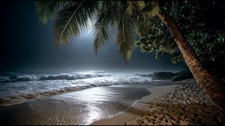 🌊 Sleep by Moonlit Ocean Waves | Endless Night Surf Sounds for Deep Sleep and Peaceful Relaxation
