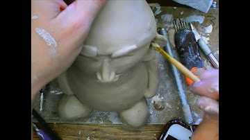 Making a Pinch Pot Gnome Part 7: Other Stuff