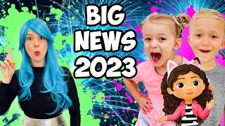 We have BIG NEWS in 2023!! Happy New Year!! Our Year in Review!