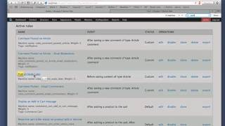 Take Action When Things Happen: How to Use Rules module (DrupalCamp LA 2014)   Joe Chellman Wealth