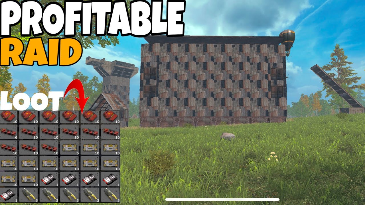 Raiding the first base on our raid list #1