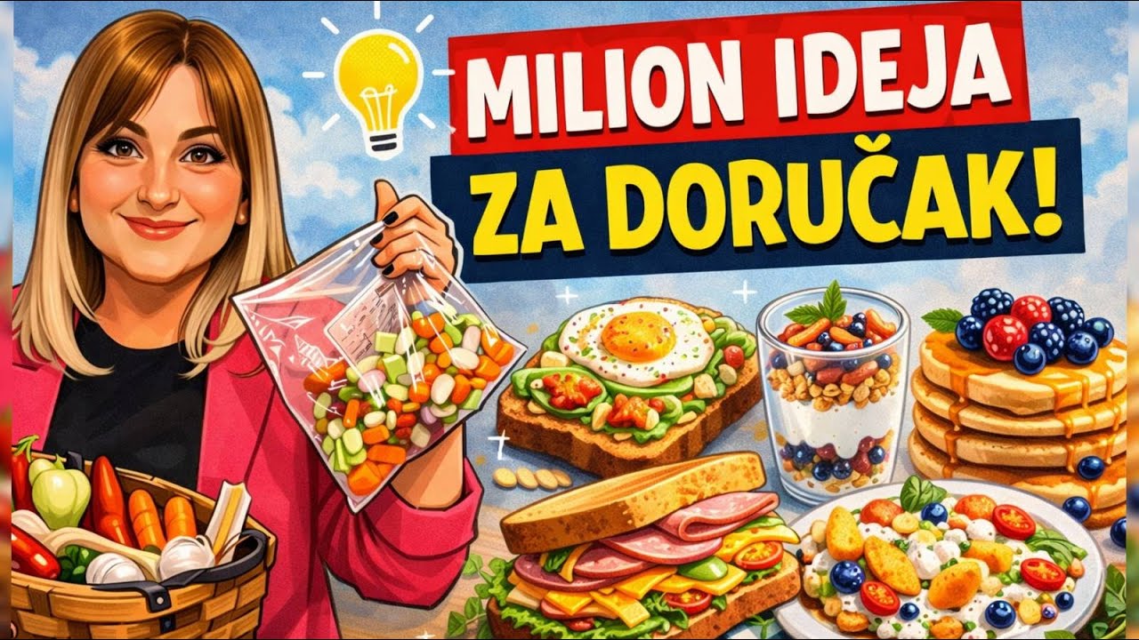 💡Nemaš ideju šta za doručak? 1 SAT PORODIČNIH RECEPATA