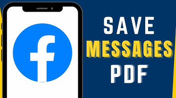 How to Save Facebook Messenger Messages as PDF